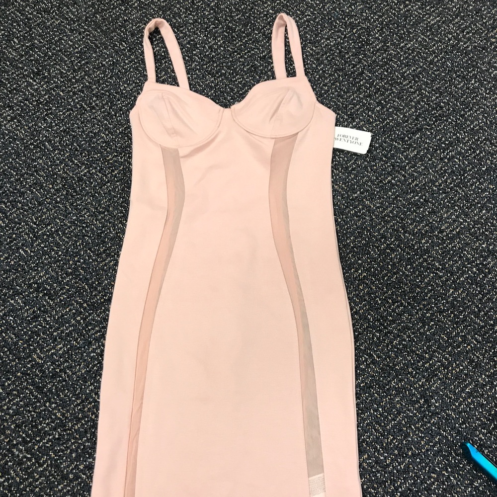 Forever 21 Blush knit dress Small